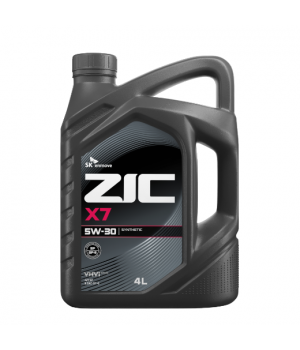 Моторное масло ZIC X7 5W-30, 4л