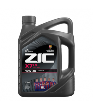 Моторное масло ZIC X7 LS 10W-40, 6л