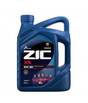 Моторное масло ZIC X5 5W-30, 6л