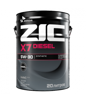 Моторное масло ZIC X7 Diesel 5W-30, 20л.