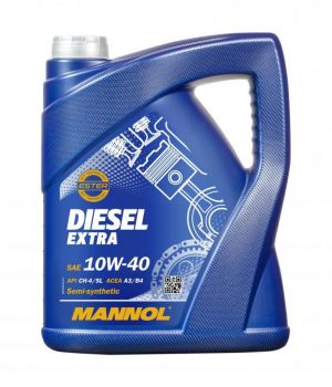 Моторное масло MANNOL 7504 DIESEL EXTRA 10W-40, 5л