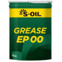 Смазка S-OIL EP GREASE 00, 15кг