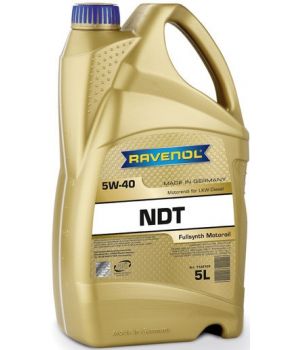 Моторное масло RAVENOL NDT 5W-40, 5л