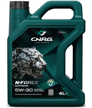 Моторное масло C.N.R.G. N-Force Supreme 5W-30 SN/CF, A3/B4, 4л