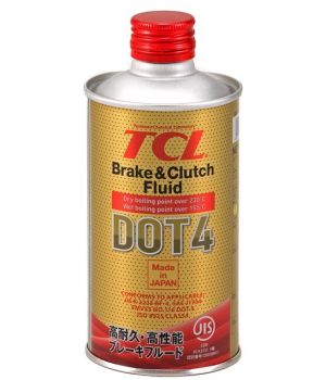Тормозная жидкость TCL DOT 4, 0.355л