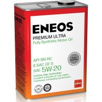 Моторное масло ENEOS Premium Ultra 5W-20, 4л