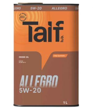 Моторное масло TAIF ALLEGRO 5W-20, 1л