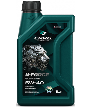 Моторное масло C.N.R.G. N-Force Supreme 5W-40 SN/CF, A3/B4, 1л