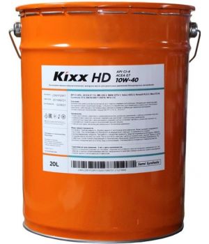 Моторное масло Kixx HD CI-4/E7 10W-40 (RUS), 20л