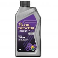 Моторное масло S-Oil 7 4T RIDER #7 MA2 15W-50, 1л