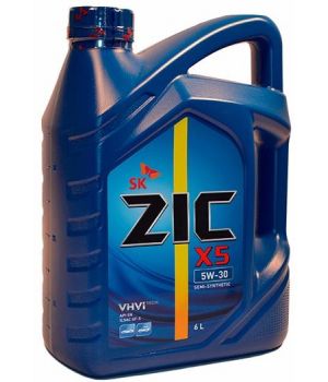 Моторное масло ZIC X5 5W-30, 6л