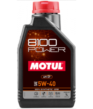 Моторное масло MOTUL 8100 Power 5W-40, 1л