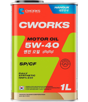 Моторное масло CWORKS HANGUK 5W-40 SP/CF, 4л