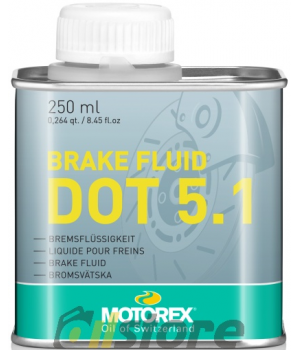 Тормозная жидкость MOTOREX BRAKE FLUID DOT 5.1, 0,25л