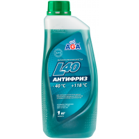 Антифриз сине-зеленый AGA-L40 (тосол) –40 °С, G11, 1кг