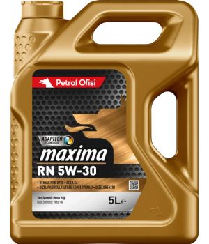 Моторное масло Petrol Ofisi MAXIMA RN 5W-30, 5л