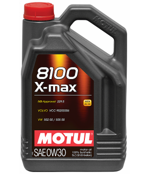 Моторное масло MOTUL 8100 X-max 0W-30, 5л