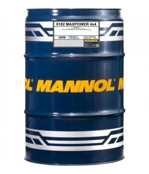 Трансмиссионное масло MANNOL 8102 MAXPOWER 4x4 75W-140, 60л