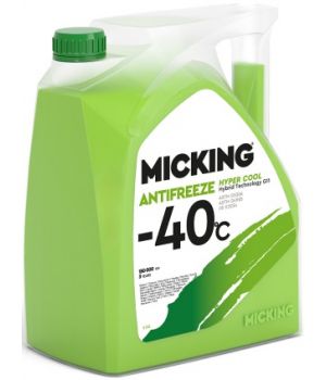 Антифриз готовый MICKING ANTIFREEZE HYPER COOL Hybrid Technology G11 -40C (green), 5кг