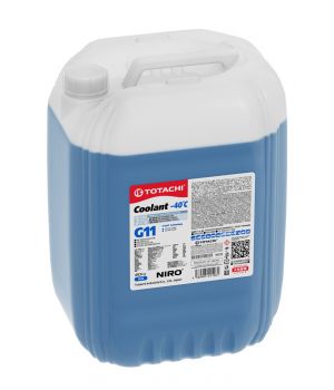 Антифриз готовый TOTACHI NIRO COOLANT Blue -40C G11, 20кг