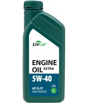 Моторное масло LIVCAR ENGINE OIL EXTRA 5W-40 API SL/CF, 1л