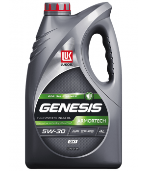 Моторное масло Лукойл Genesis Armortech DX1 5W-30, 4л