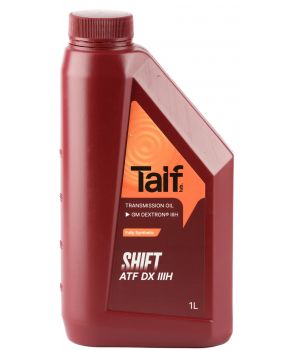 Трансмиссионное масло TAIF SHIFT ATF DX IIIH, 1л