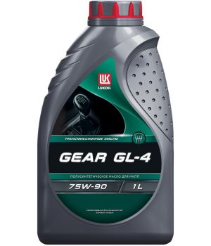 Трансмиссионное масло Лукойл GEAR GL-4/5 75W-90, 1л