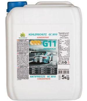 Антифриз синий GreenCool GC 3010 G11 (концентрат), 5кг