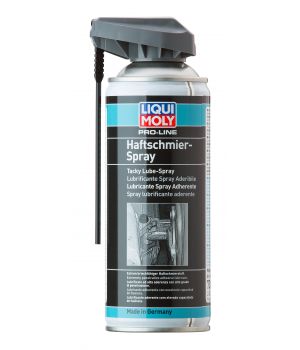 Профессиональная сверхлипкая смазка спрей LIQUI MOLY Pro-Line Haftschmier Spray, 0,4л