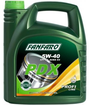 Моторное масло FANFARO 6705 PDX 5W-40, 4л