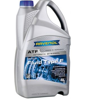Трансмиссионное масло RAVENOL ATF Fluid Type F, 4л