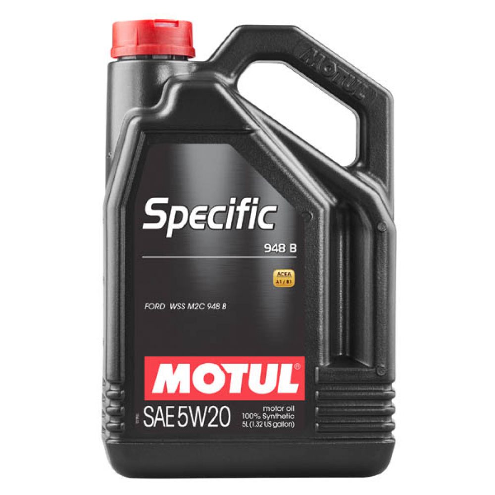 Моторное масло MOTUL Specific 948B 5W-20, 5л - цены и характеристики |  Купить в интернет-магазине автомобильных масел OIL-STORE.RU