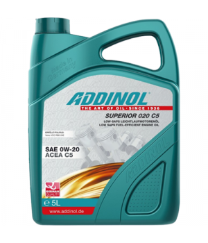 Моторное масло ADDINOL Superior 020 C5 0W-20, 5л