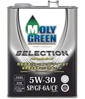 Моторное масло MolyGreen Selection​​​​​​​  SP/GF-6A/CF 5W-30, 4л