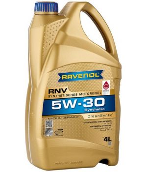 Моторное масло RAVENOL RNV 5W-30, 4л