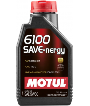 Моторное масло MOTUL 6100 SAVE-nergy 5W-30, 1л