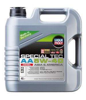 Моторное масло LIQUI MOLY Special Tec AA Diesel 5W-40, 4л