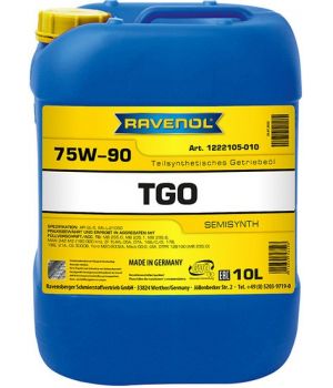 Трансмиссионное масло RAVENOL TGO 75W-90 GL-5, 10л