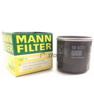 Масляный фильтр MANN-FILTER W 67/1