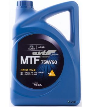 Трансмиссионное масло HYUNDAI MTF SAE 75W-90 GL-4 (6л)