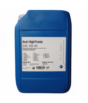 Моторное масло ARAL HighTronic 5W-40, 20 л.