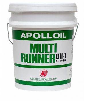 Моторное масло IDEMITSU Apolloil Multi Runner DH-1 10W-30, 20л