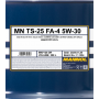 Моторное масло MANNOL 7125 TS-25 FA-4 5W-30, 60л