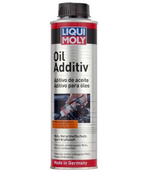 Антифрикционная присадка с дисульфидом молибдена в моторное масло LIQUI MOLY Oil Additiv, 0,3л
