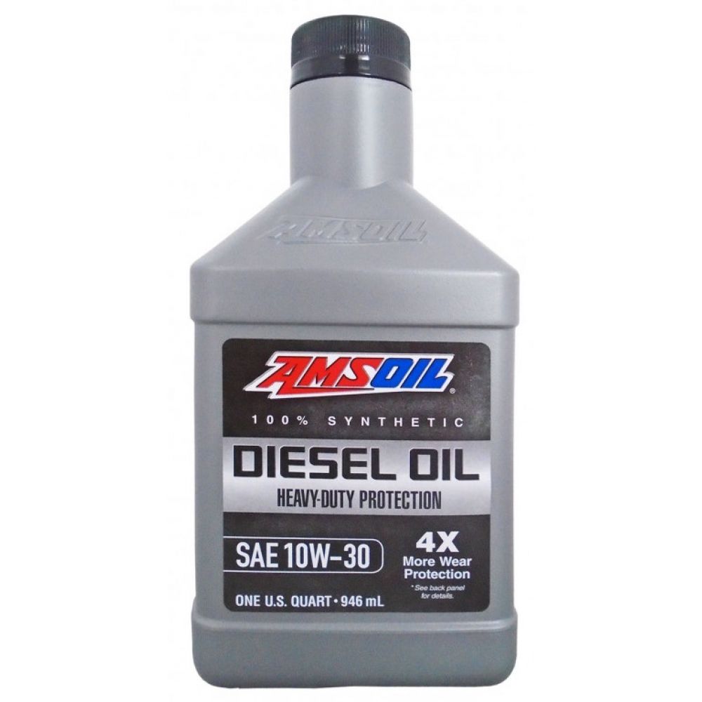 Моторное масло AMSOIL Heavy-Duty Synthetic Diesel Oil 10W-30, 0.946л