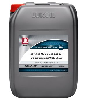 Моторное масло Лукойл Авангард Профессионал XLE 10W-40, 20л