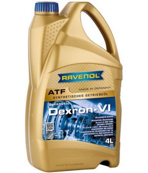 Трансмиссионное масло RAVENOL ATF Dexron VI, 4л