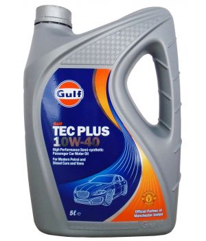 Моторное масло GULF TEC Plus 10W-40, 5л