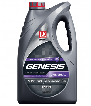 Моторное масло Лукойл Genesis Universal Diesel 5W-30, 4л